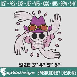 nico robin embroidery design, one piece embroidery designs, nico robin embroidery, machine embroidery designs