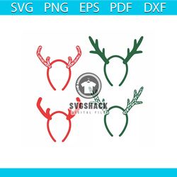 reindeer horns svg, christmas svg, christmas horns svg, christmas gift svg, merry christmas svg, christmas day svg, rein