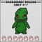 Oogie boogie embroidery design