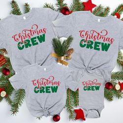 Christmas Crew Shirt,Family Matching Tee,Christmas Crew Shirt, Christmas Shirt, Family holiday shirt, Matching Christmas
