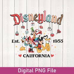 funny disneyland est 1955 png, mickey and friends png, disneyworld png, disney trip png, disney 1955 family vacation png