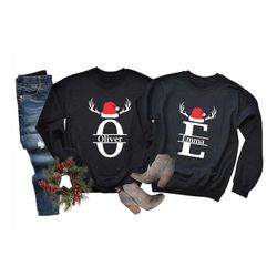 matching christmas sweatshirts, custom family christmas shirts, tacky outfits. bodysuit, toddler youth kids adult, famil