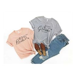 groom and bride shirt,mr and mrs,just married shirt,honeymoon shirt,wedding shirt,wife and hubs shirts,just married shir