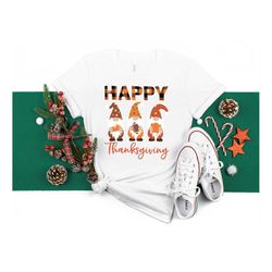 happy thanksgiving shirt,thankful gnomes shirt,thanksgiving shirt, thankful shirt,fall shirt, hello pumpkin,family match