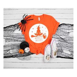 namaste witches shirt, yoga t-shirt, halloween party shirts,  halloween matching tee, 2022 halloween shirts, yoga matchi