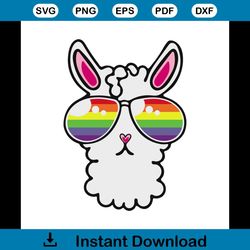 pride llama sunglasses rainbow lgbt tshirt lesbian gay flag. cute funny llama rainbow graphic tee svg