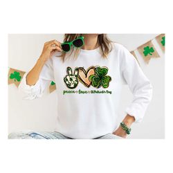 peace love paddy's day shirt, lucky tshirt, irish t shirt, shamrocks t-shirt, st. patricks day, st. paddy's day, family