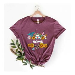 custom nurse shirt, shirt for nurse, nurse shirt, nurse name shirt, nurse shirt with name, custom name shirt, gift for n