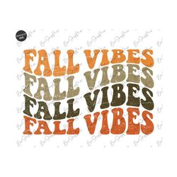 Fall Vibes PNG, Fall PNG, Halloween PNG, Retro Fall Png, vintage, Pumpkin Season, Instant Download, Sublimation Design