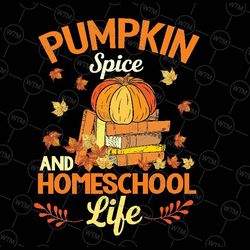 pumpkin spice and homeschool life png, pumpkin read book png, halloween pumpkin, happy halloween png, digital download
