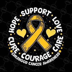 childhood cancer support family childhood cancer awareness svg, childhood cancer awareness svg, digital download