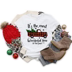christmas shirt,it is the most wonderful time of the year,merry christmas,matching family ,family matching shirt
