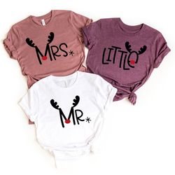 family christmas reindeer shirt,christmas family shirt,christmas gift,holiday gift,christmas family matching shirt,mr an
