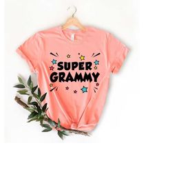 super grammy shirt, mother's day gift, gift for grandma, shirt for grammy, funny grammy shirt, grandmother t-shirt, supe