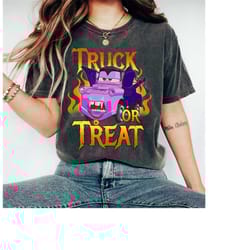 disney cars halloween vampire truck or treat, disney world tee, disneyland halloween party gift, halloween disneyland ma