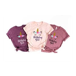 unicorn shirt-unicorn gift-personalized birthday shirt-unicorn girls -birthday family shirts-girls personalized unicorn,