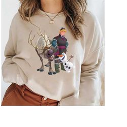 disney frozen kristoff olaf sven group t-shirt disneyland vacation matching shirt, wdw matching shirts, magic kingdom ou