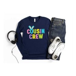 cousin crew shirt, bunny cousin shirt,matching easter shirt, matching cousin shirts, family cousin gifts, cousin matchin