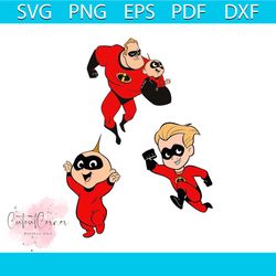 incredibles svg, cartoon svg, the incredible svg, disney cartoon svg, cute svg, bob svg, adorable svg, cartoon vector, c