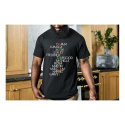 black leaders shirt, black history month shirt,african american shirt,black power shirt,i am black history shirt,black l