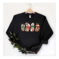 Christmas coffee Shirt,Christmas T-shirt,Christmas Family Shirt,Christmas Gift,Holiday Gift,Leopard Shirt,Christmas Fami