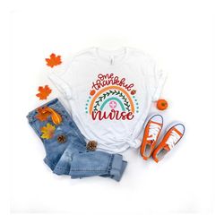 rainbow nurse shirt,nurse thanksgiving,nurse shirt,shirt for nurse,nurse to the cutest turkeys,nurse turkey shirt,nurse