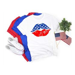 4th of july lips 2022 shirt,freedom shirt,fourth of july shirt,patriotic shirt,independence day shirts,patriotic family