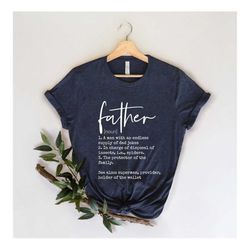 father definition shirt,new dad shirt,dad shirt,daddy shirt,father's day shirt,best dad shirt,gift for dad,father birthd