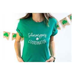 shenanigans coordinator st patrick's day shirt,lucky shirt,happy go lucky,shamrock shirt,st. patty's shirt,st patrick's