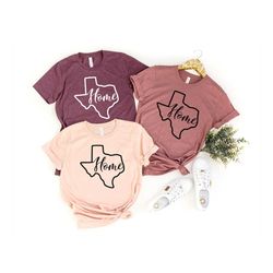 texas shirt, texas shirt women, texas state t shirt, texas cactus shirt, texas home shirt, texas women's shirt, home sta