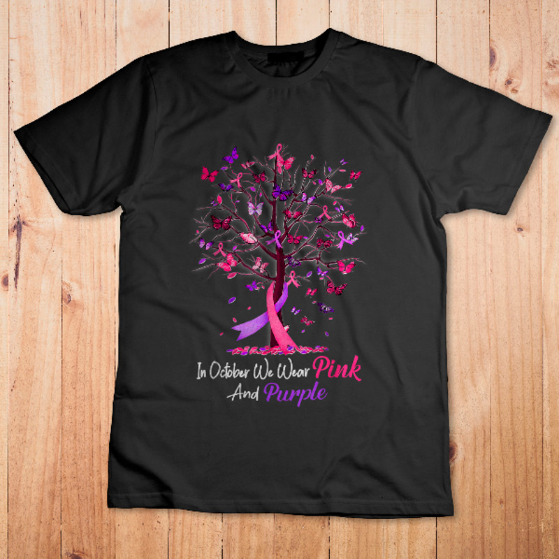 Domestic Violence Breast Cancer Awareness Month Ribbon Tree.jpg