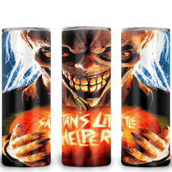 halloween horror characters png, tumbler wrap, straight tumbler png design 20oz/ 30oz tumbler png, halloween png