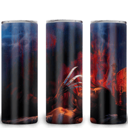 halloween horror characters png, tumbler wrap, straight tumbler png design 20oz/ 30oz tumbler png, halloween png