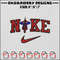 Spiderman nike embroidery design