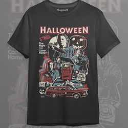 vintage halloween horror movie unisex t-shirt - limited halloween 1978 movie tshirt - gifts for men and women