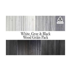 wood grain images, white wood, gray wood, black wood, digital paper, wood stock photos, digital graphics, background pho