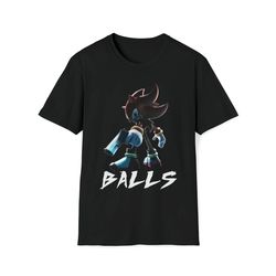 balls shadow the hedgehog sonic funny meme shirt