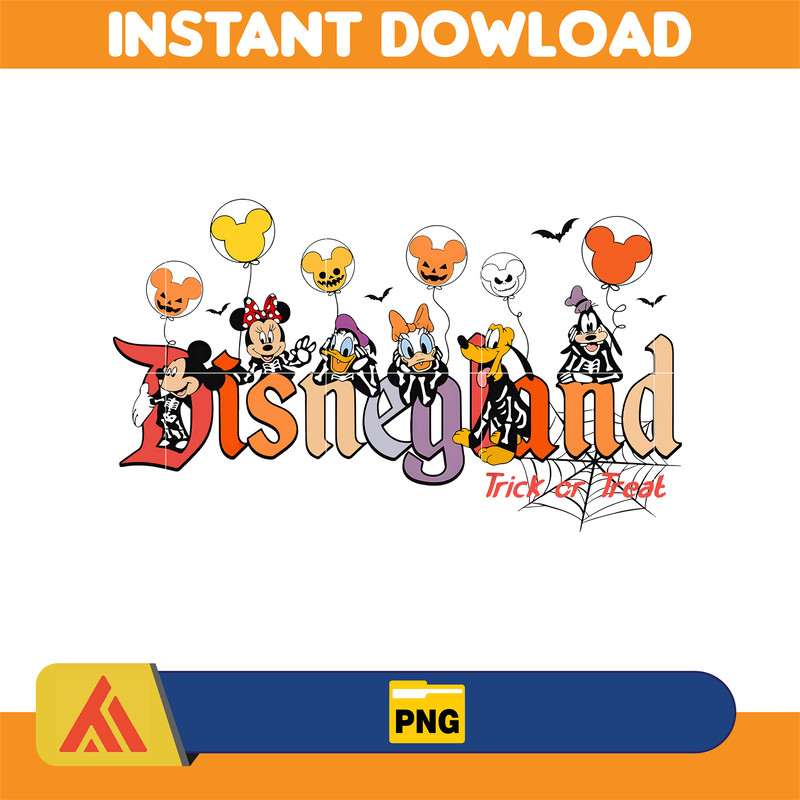 Retro Cartoon Disneyy Characters PNG ,Designs Cartoon Png , Cartoon Halloween PNG , Mouse PNG (8).jpg