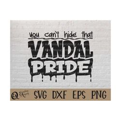 vandal pride svg, vandals mascot svg, vandals school spirit svg, vandals cheerleading, vandals svg, cricut, silhouette,