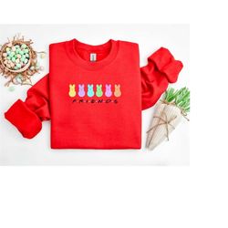 cute easter shirt, easter friends t-shirt, easter matching tee, easter peeps tee, gift for easter day, cute peeps shirt,