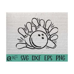 bowling ball and pins svg, bowling svg, bowling alley svg, bowling team svg, bowling ball svg, pins, cricut, silhouette,