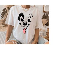 disney 101 dalmatians big face t-shirt, dalmatians portrait, magic kingdom, disneyland family matching shirts, disney wo