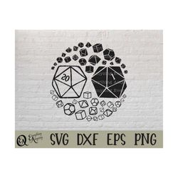 yin yang dice svg, dice dnd, dungeons and dragons, dice d and d, dice goblin, yin yang symbol, dnd, cricut, silhouette,