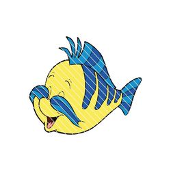 flounder svg, little mermaid svg, ariel svg, little mermaid cricut, little mermaid cut file, little mermaid silhouette,