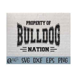 bulldog nation svg, bulldogs mascot svg, bulldog school spirit svg, bulldogs cheerleading, bulldogs, cricut, silhouette,