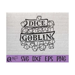 dice goblin svg, dungeons and dragons svg, dnd svg, dungeon master, dice svg, dice dnd svg, goblin, cricut, silhouette,