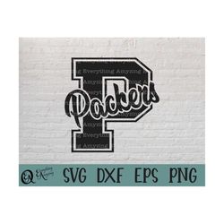 packers svg, packers mascot svg, packers school spirit svg, packers cheerleading svg, packers gear, cricut, silhouette,