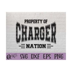 charger nation svg, chargers mascot svg, chargers school spirit svg, chargers cheerleading, chargers, cricut, silhouette