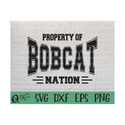 bobcat nation svg, bobcats mascot svg, bobcats school spirit svg, bobcats cheerleading svg, bobcats, cricut, silhouette,