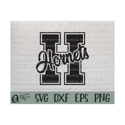 hornets svg, hornets mascot svg, hornets school spirit svg, hornets cheerleading, hornets team gear, cricut, silhouette,